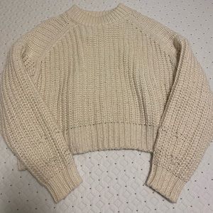 Chunky knit sweater